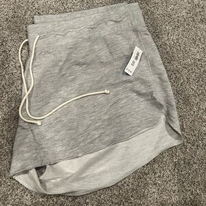 Old Navy Light Gray Athletic Drawstring Shorts